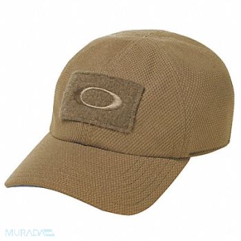 OAKLEY Baseball Hat Cap Brn L/XL 7-3/8 Hat Size, 417Y03