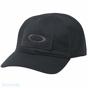 OAKLEY Baseball Hat Cap Blk L/XL 7-3/8 Hat Size, 417Y05