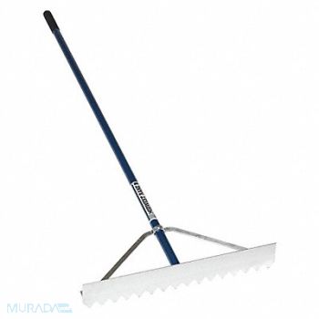 SEYMOUR MIDWEST RAKE Asphalt Lute Aluminum 66 in L 20 Tines, 41AA82