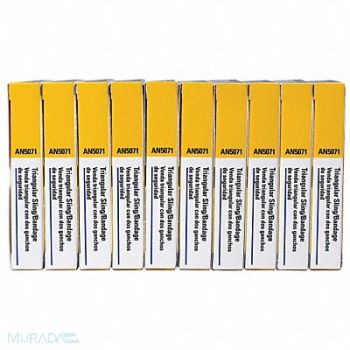 FIRST AID ONLY Triangular Sling Bandage PK10, 41CR38