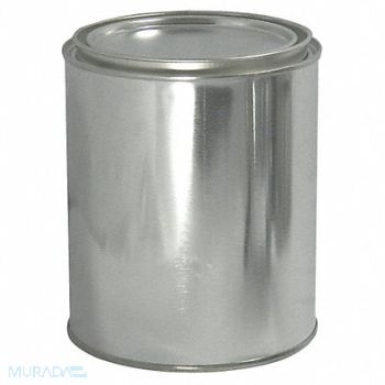 QORPAK Metal Can Metal Unlined 6.6 in PK34, 450W98