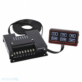 CODE 3 Rocker Switch SPDT Contact 8 Connections, 421G79