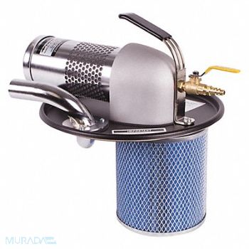 GUARDAIR Drum-Top Vacuum Head HEPA 20 cfm, 422V67