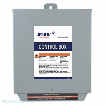 FLINT WALLING Simplex Submersible Pump Control Panel, 422X65