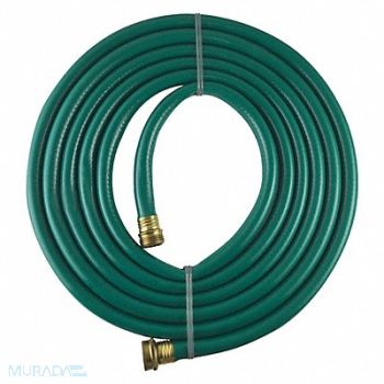 GRAINGER APPROVED Water Hose 5/8 I.D.15 ft PVC, 423J01