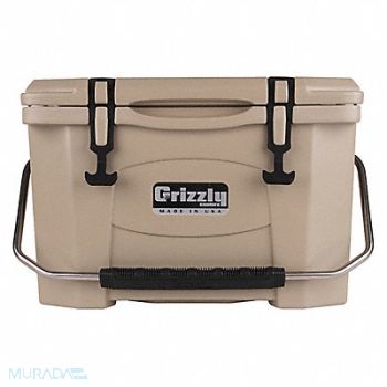 GRIZZLY COOLERS Marine Chest Cooler Hard Sided 20.0 qt., 423L35