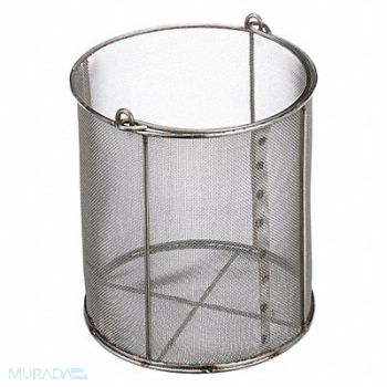 MARLIN STEEL WIRE PRODUCTS Washing Basket SS #24 1/8 Wire Dia., 429H06