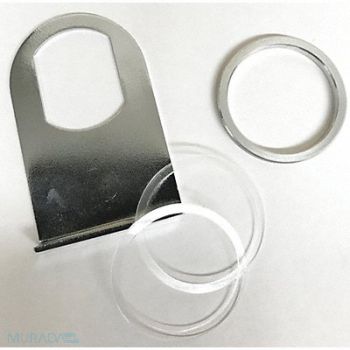 DELTA LOCK Cam Lock Acc For Thickness 1/4in Chrome, 429H88