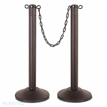 US WEIGHT Heavy Duty Stanchion Post Dia 3 PR, 436C97