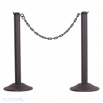 US WEIGHT Heavy Duty Stanchion Post Dia 3 PR, 436C94