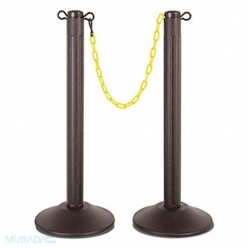 US WEIGHT Heavy Duty Stanchion Post Dia 3 PR, 436C95