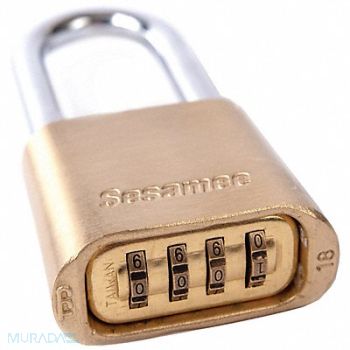 SESAMEE Combination Padlock 4 Numbers, 783XW4