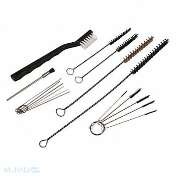 JET Pneumatic Spray Gun 17 Pc Cleaning Kit, 43GK37