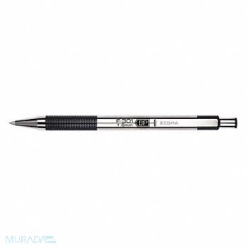 ZEBRA F-301 Ballpoint Pen Black Bold PK12, 43LC62