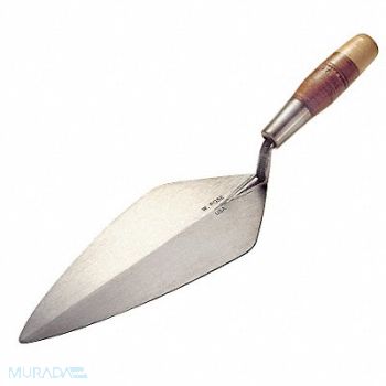 KRAFT TOOL Brick Trowel Narrow London 4-3/4 x 11 in, 43Y540