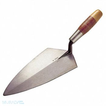 KRAFT TOOL Brick Trowel Philadelphia 5-7/16 x 11 in, 43Y542