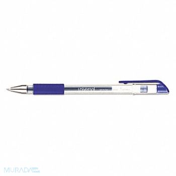 UNIVERSAL Ballpoint Pen Gel Medium Blue PK12, 43YH05