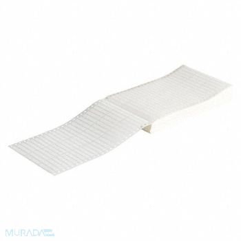 BRADY Dot Matrix Labels 2 W x 0.375 H White, 43ZK10