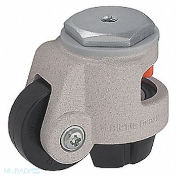 GRAINGER APPROVED Leveling Threaded Stem Caster 1653 lb., 454N22