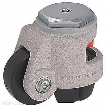 GRAINGER APPROVED Leveling Threaded Stem Caster 550 lb 2, 454N25