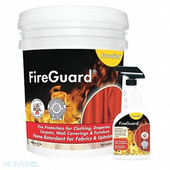 FIREGUARD Flame Retardant Coating Drum 55 gal, 45EK76