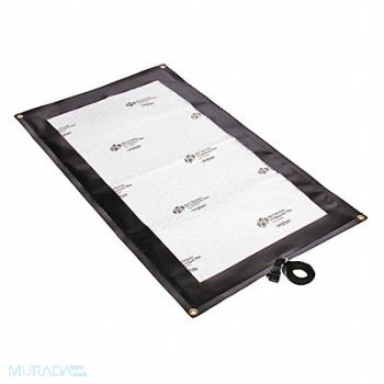 PIG Drip Pan Kit 52 in Lx30 in W Blk/Whte, 45GP12