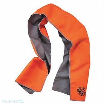 CHILL-ITS BY ERGODYNE Evaporative Cooling Towel Orange, 45GV95