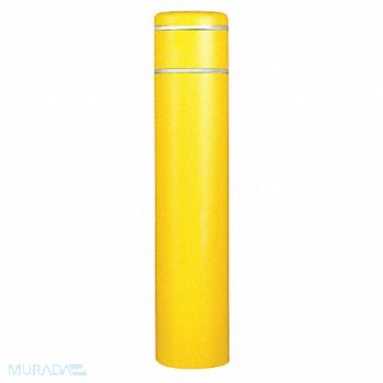 POST GUARD Bollard Cover 60 In H Yellow, 45K871