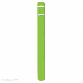 POST GUARD Post Sleeve 4-1/2In Dia 64In Lime Green, 45K882