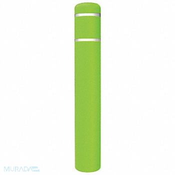 POST GUARD Post Sleeve 7 In Dia 72 In H Lime Green, 45K885