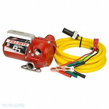 FILL-RITE DC Pump 10 ft P. Cord Rotary Vane, 45KM61