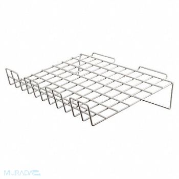 ECONOCO Slatwall Merch Shlf Steel LdCap 10lb PK6, 45KX50