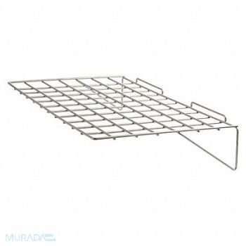ECONOCO Slatwall Merch Shlf Steel LdCap 10lb PK6, 45KX51