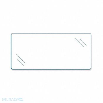 ECONOCO Tmprd Gls Shlvs Rctnglr 12x3/16x24in PK5, 45KX63