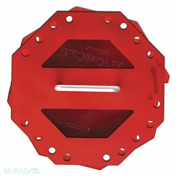 STOPOUT Group Lockout Box Red 7-3/4 H, 773H57