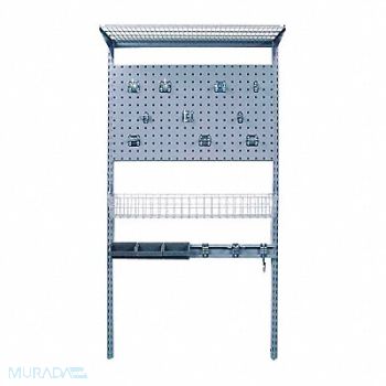 TRITON PRODUCTS Wire Wall Shelf System 16 inx63 inx33 in, 45MX01