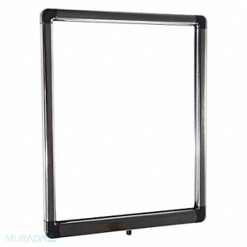 VISIONTRON Sign Frame Polished Chrome 14 in H, 45NT73