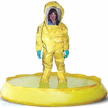 EAGLE Hazmat Pool with Drain 100 gal Capacity, 45UY53