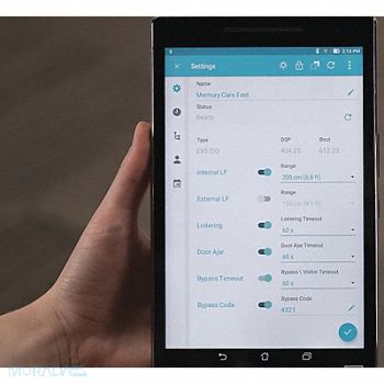 STANLEY WANDERGUARD Tablet Black 10 H, 462C92