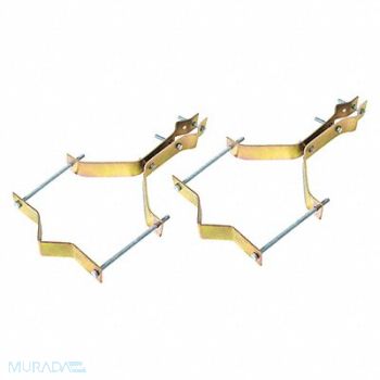 VIDEO MOUNT PRODUCTS Pipe Mounts Gold 1.5 Dx1.5 Hx4 W, 462R46