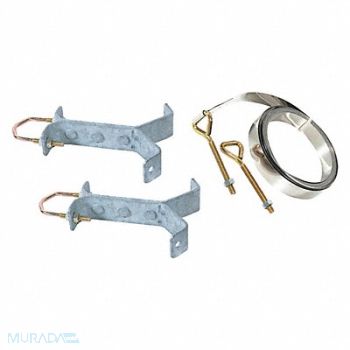 VIDEO MOUNT PRODUCTS Chimney Mount 1.75 Dx1.75 Hx5.75 W, 462R77