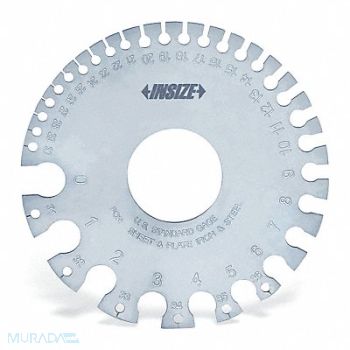 INSIZE Sheet Metal Thick Gauge Out Dia 3-1/4, 463D46