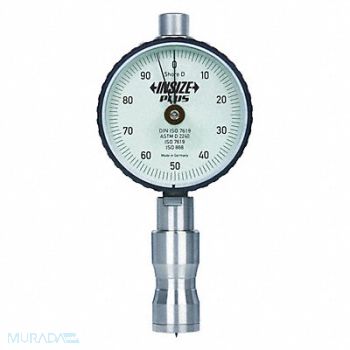 INSIZE Handheld Analog Durometer Shore D Scale, 463T33