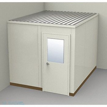 PORTA-FAB Modular In-Plant Office 8 ftx8 ftx10 ft, 467K04