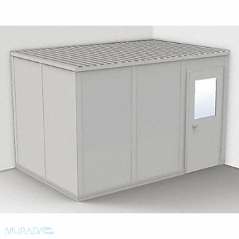 PORTA-FAB Modular In-Plant Office 8 ftx8 ftx12 ft, 467K06