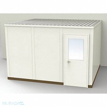 PORTA-FAB Modular In-Plant Office 10 ftx8 ftx12 ft, 467K19