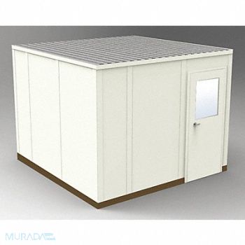 PORTA-FAB Modular In-Plant Office 10 ftx8 ftx10 ft, 467K40
