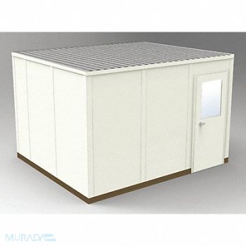 PORTA-FAB Modular In-Plant Office 10 ftx8 ftx12 ft, 467K44