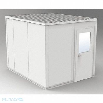 PORTA-FAB Modular In-Plant Office 8 ftx8 ftx10 ft, 467K54