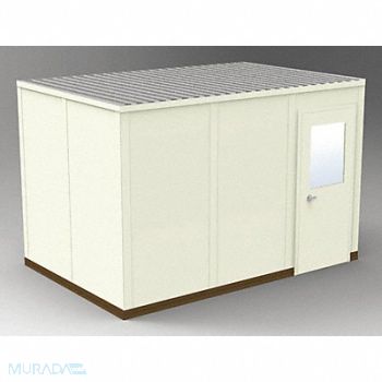PORTA-FAB Modular In-Plant Office 8 ftx8 ftx12 ft, 467K60